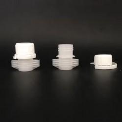 PE material plastic doypack valve with cap  PE material plastic doypack valve with cap